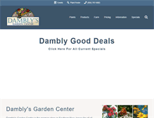 Tablet Screenshot of damblys.com